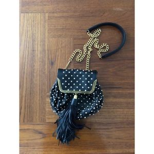 Alexander McQueen studded tassel shoulder bag